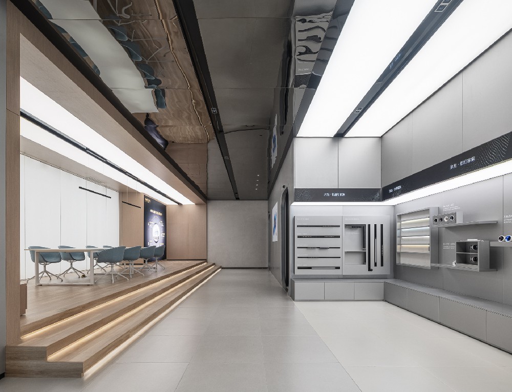 公牛沐光无主灯旗舰展厅丨以用户体验与感知塑造展示空间