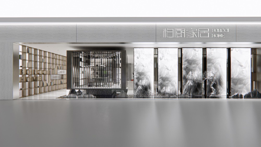 柏厨家居家具博览会2021展台丨家在心里，便是江山千里