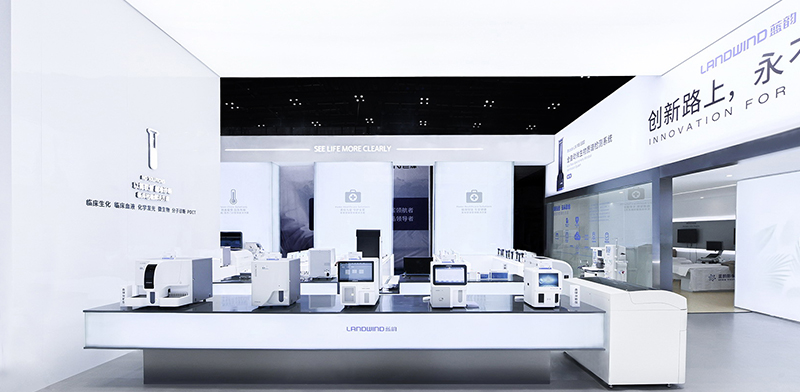 蓝韵医疗器械博览会2020展台丨从传统求稳的陈旧形象脱颖而出