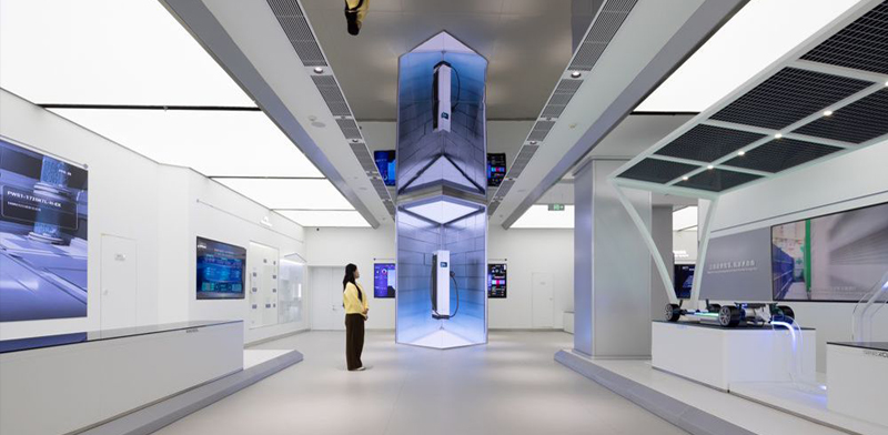 裸眼3D产品展示丨盛弘展厅