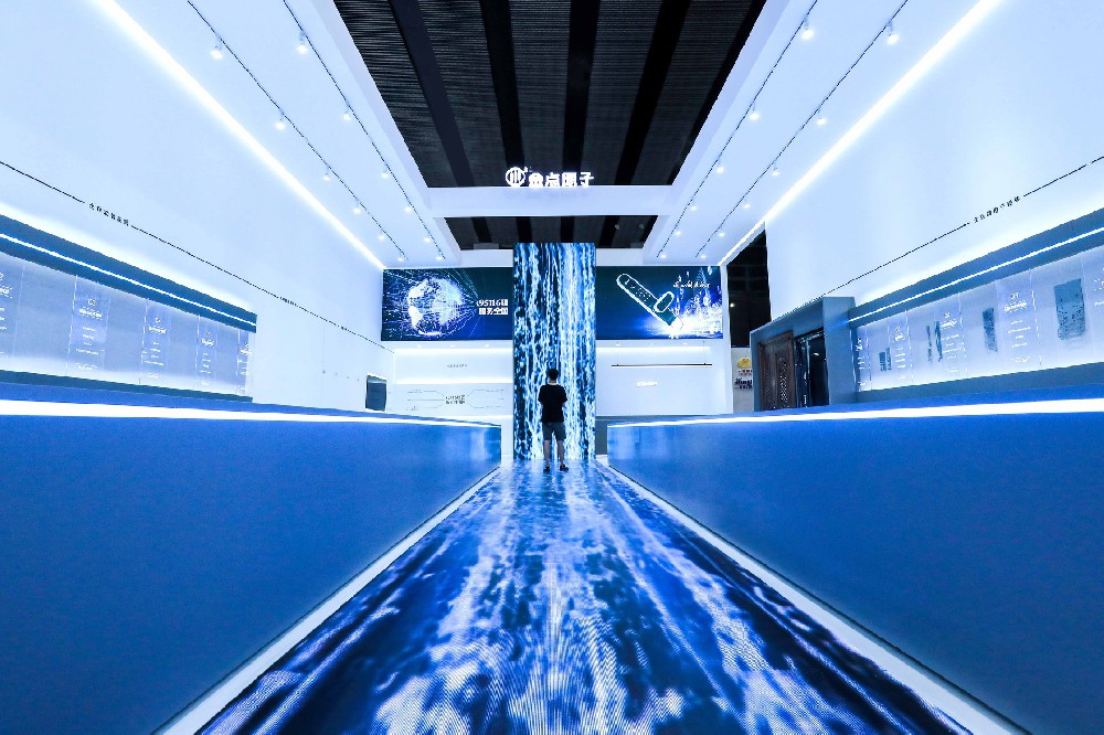 金点原子建博会2019展台丨狭长的小面积空间无限延伸